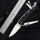 Sanrenmu 7106 Multifunctional Tools Folding Screwdriver Bottle Opener Rope Cutter Outdoor Camping Hunting EDC Tools