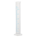 250ml Plastic Graduated Measuring Cylinder Beaker Tube Flask Cups Laboratory Scale