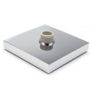 KCASA KC-SH604 Top Spray Thickened Pressurized Rotatable Rainfall Shower Head Square Stainless Steel