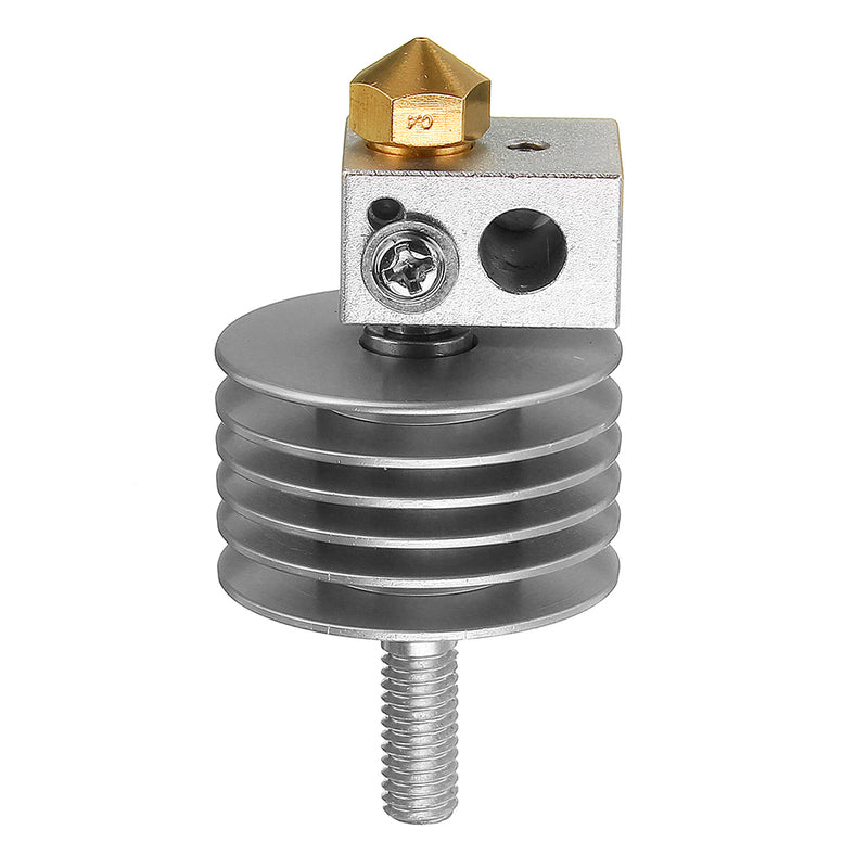 Aluminum Alloy MK8 M6 Thread Extruder Extrusion Head Built-in Teflon Tube For 1.75mm Filament DIY 3D Printer Part