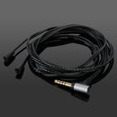 Earmax 4.4mm DIY Replacement Headphone Earphone Audio Cable For Sennheiser IE80 IE8 IE8I