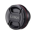 LIEQI LQ-025 2-In-1 Lens Kit 0.6X Wide Angle+15X Macro Camera Lens With Universal Clip