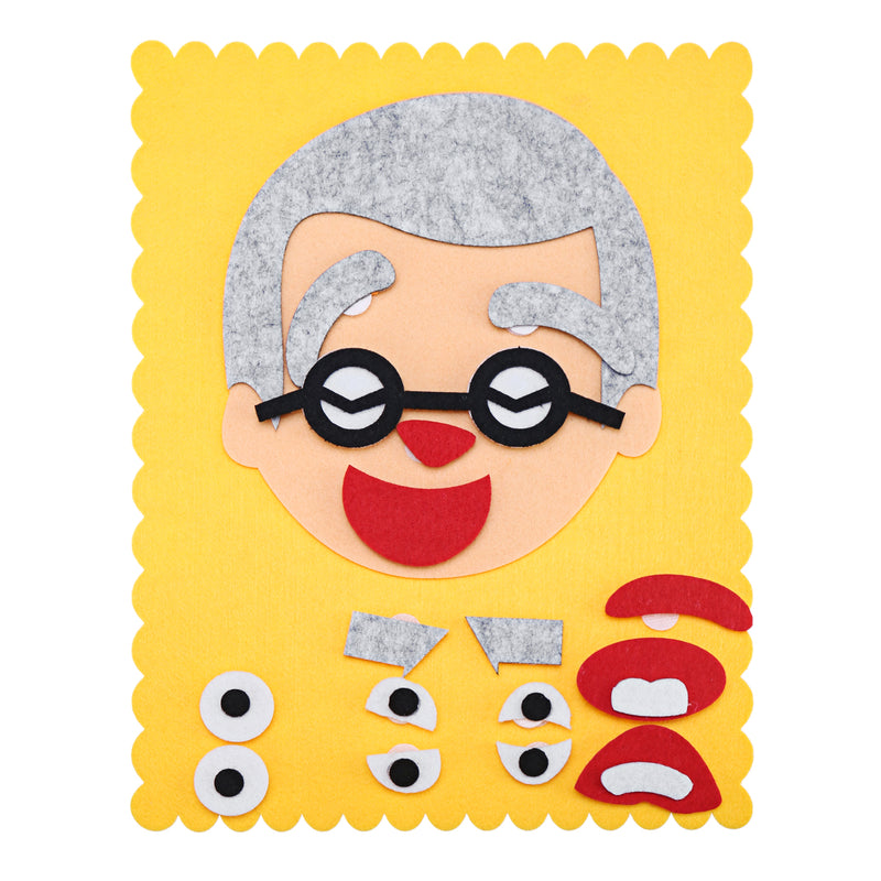 3D Parents and Kids DIY Assembling Puzzle Jigsaw Kid Recognition Educational Toys