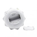 Remote Control Battery Powered 2 Modes Lotus Flower 102LED Flickering Flameless Halloween Candle Night Light