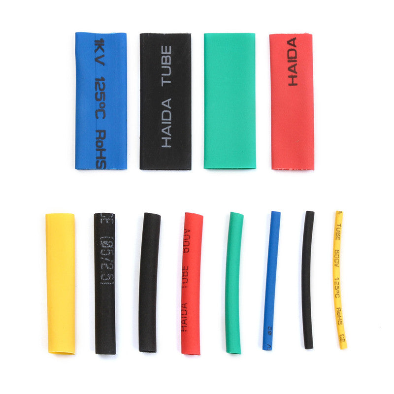 530Pcs Assorted Polyolefin Heat Shrink Tube Cable Sleeve Wrap Wire Set Insulated Shrinkable Tube