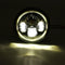 7inch Round LED Headlights Blue Halo Ring Angel Eyes For Jeep Wrangler JK TJ LJ CJ