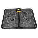 Physiotherapy Foot Massager Mat Cushion Electric USB Charging Foot Massage Mat Foot Massagers Foot Cushion Massage Blood Circulation