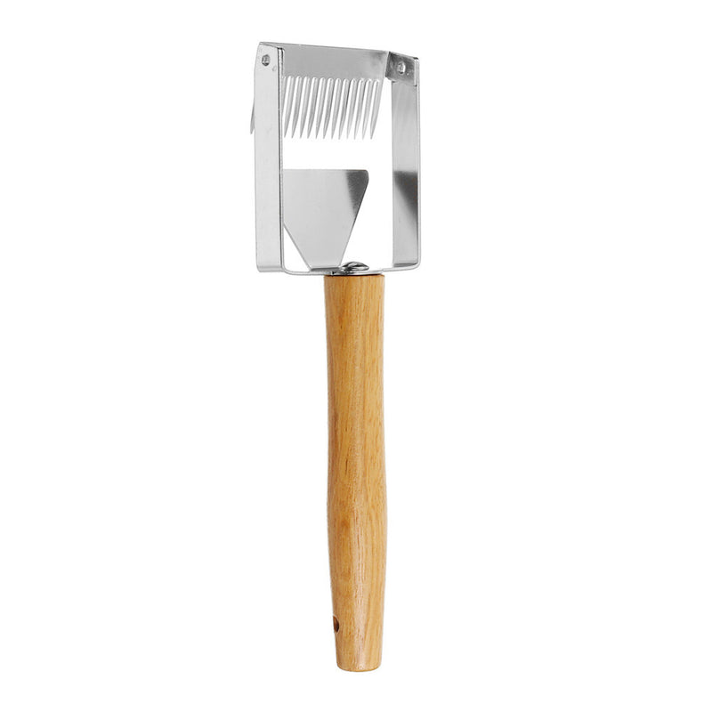 Stainless Steel Bee Hive Uncapping Honey Fork Scraper Shovel Beekeeping Tools Kit