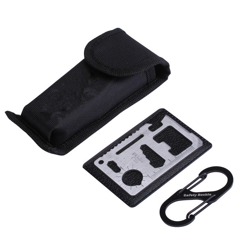 JAKEMY PJ1010 Multitool Folding Pocket Plier Saw Screwdriver Portable Outdoor Survival EDC Card Pliers Tool