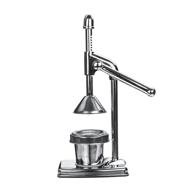 Stainless Steel Manual Citrus Juicer Orange Lemon Manual Juice Squeezer Silver