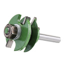 2Pcs 8mm Shank Tenon Router Bit Cabinet Door Panel Milling Woodworking Cutter