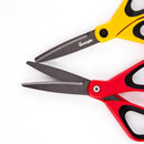 FIZZ JD8240 Scissors Stationery Creative Hand-made Large Scissors Coated Fluorine Anti-stick Non-adhesive Paper-cut Scissors