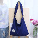 12L Women Large Canvas Handbag Shoulder Bag Tote Ladies Girl School Travel Bag