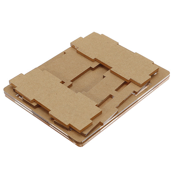 3Pcs Transparent Acrylic Case Protective Housing For 4 Channel Relay Module