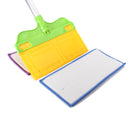 Hand Free Washing Double-Side Flat Mop Microfibre Cleaner Floor Cleaning Tools