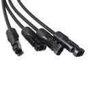 MC4 Y Branch Solar Panel Cable Connector Adapter MC4 Photovoltaic Waterproof Solar Connecter Solar Power Supply Cable Wire