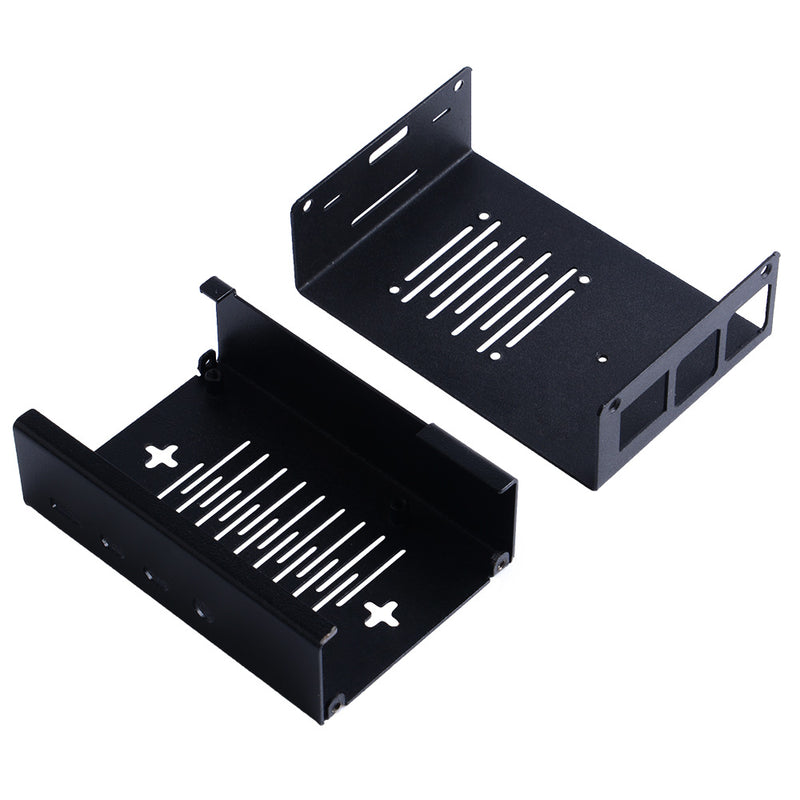 ZP0070 Aluminum Alloy Case with Cooling Fan and Heatsink Metal Enclosure DIY Protective Shell Kit for Raspberry Pi 4B