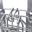 BIKIGHT Bicycle Front Basket Mesh Lift Off Carrier BLACK Cruiser Commuter Bike