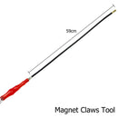 3 Type Flexible Magnetic Pen Magnet Suck Rod Pick Up Tool LED Lights Strong Magnet Universal Suck Rod Extendable Pickup Rod Stick