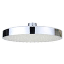 360 Adjustable 8 Inch LED Round Chrome Rain Bathroom Shower Head Rainfall 7 Color Changing Bath