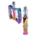 WHEEL UP LXK340-02 Colorful Aluminium Alloy Bearing Skidproof Bike Pedals Outdoor Cycling Bicycle Pedals Bicycle Accessories