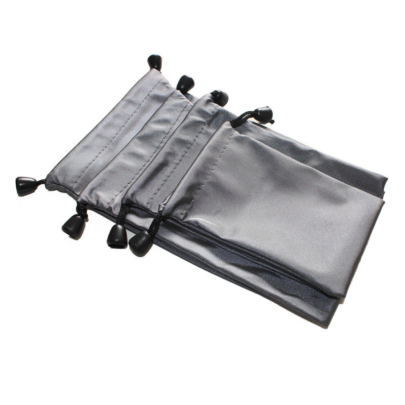 Universal Waterproof Drawstring Mobile Phone Bag Portable Pouch Power Bank Cable Storage Bag