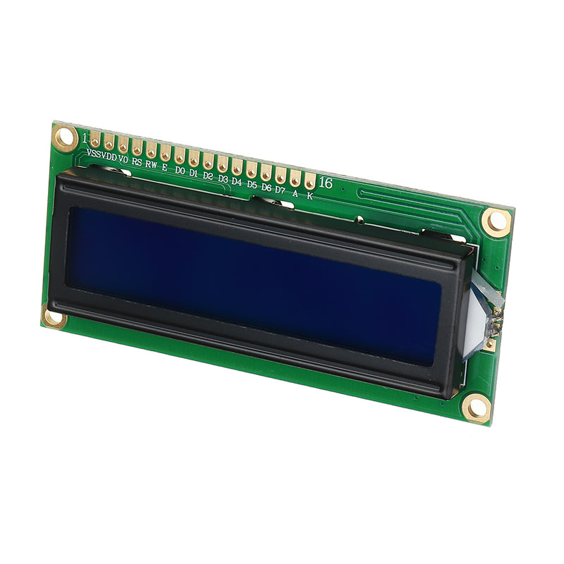 10Pcs 1602 Character LCD Display Module Blue Backlight For