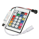 Mini 24Keys IR Remote Controller For WS2811 WS2812 WS2812B LED Strip Light DC5-24V