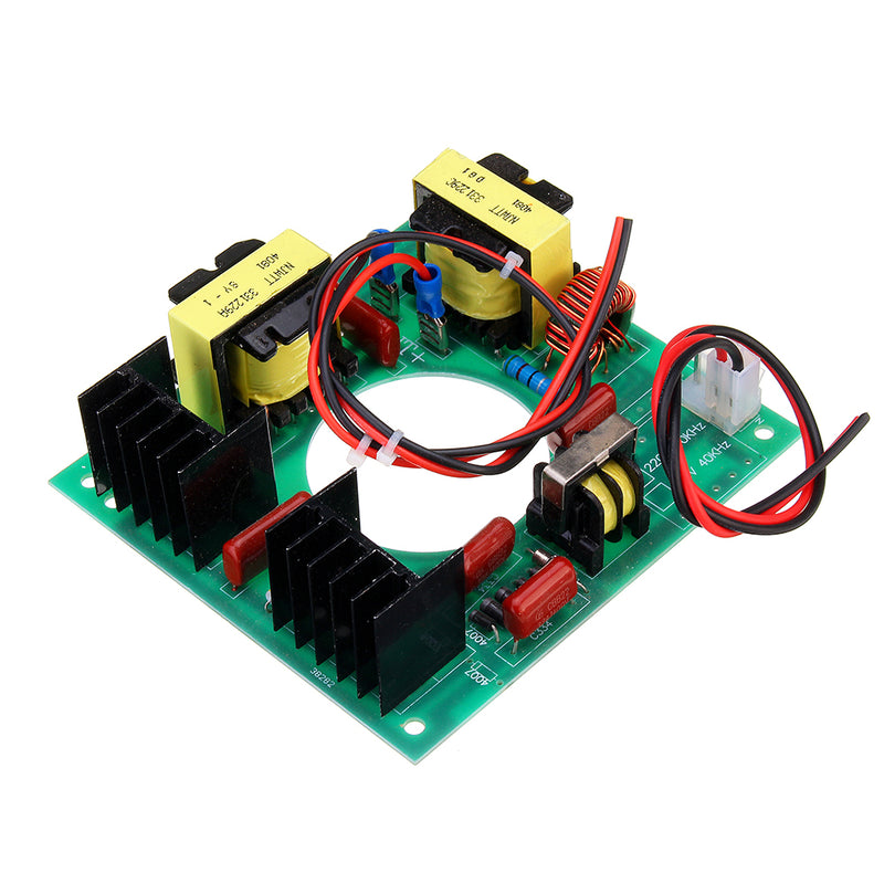 220V 50W Ultrasonic Generator Power Supply Module + 1pc 40K Ultrasonic Transducers Vibrator