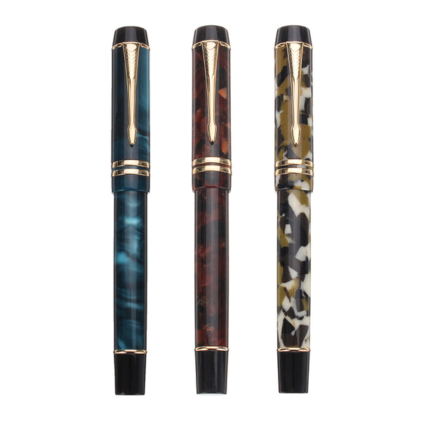 Moonman M600S Fine Nib 0.5mm Fountain Pen Study Smooth Ink Vacuum Filling Stationery Office Home Supplies Gifts