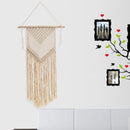 Handmade Macrame Woven Knitting Wall Hanging Tapestry Rope Craft Home Decorations