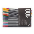 100 Color 0.4mm Fineliner Fineliners Set Art Painting Water Based Marker Pen