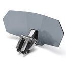 Motorcycle Adjustable Clip On Windshield Screen Extension Spoiler Wind Deflector Universal