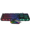 V300 104 key Backlit Wired Gaming Keyboard and 1600DPI Gaming Mouse Combo for PC Laptop