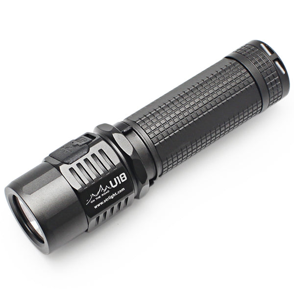 On the road U18 XP-L V6 1A 1090Lumens Rechargeable Mini LED Flashlight 18650