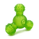 Three-Hole Pet Dog Toys Interactive Feeder Ball Portable Feeding Chew Food