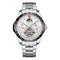 TEVISE T855 Waterproof Full Steel Automatic Mechanical Watch Business Style Men Watch