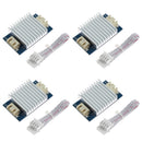 TWO TREES 4Pcs TL smoother Plus Addon Module + 4Pcs Heat Sink Kit for 3D Pinter Motor Drivers I3