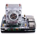 Black/Transparent/RGB Colorful 5-Layer Acrylic Case + Super Heat Dissipation ICE-Tower CPU  V2.0 Cooling Fan Kit for Raspberry Pi 4B