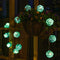 Battery Powered 1.8M 10LEDs Rattan Ball Fairy String Lights for Christmas Garden Party