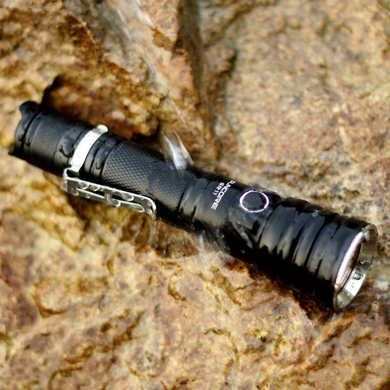 SUNCORE SR11 700Lumens Flashlight 5 Modes Camping Hunting Work Lamp Portable Emergency Lantern 18650