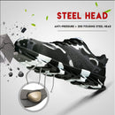 TENGOO Men's Safety Shoes Steel Toe Work Shoes Breathable Non-Slip Anti-smashing Running Hiking Shoes