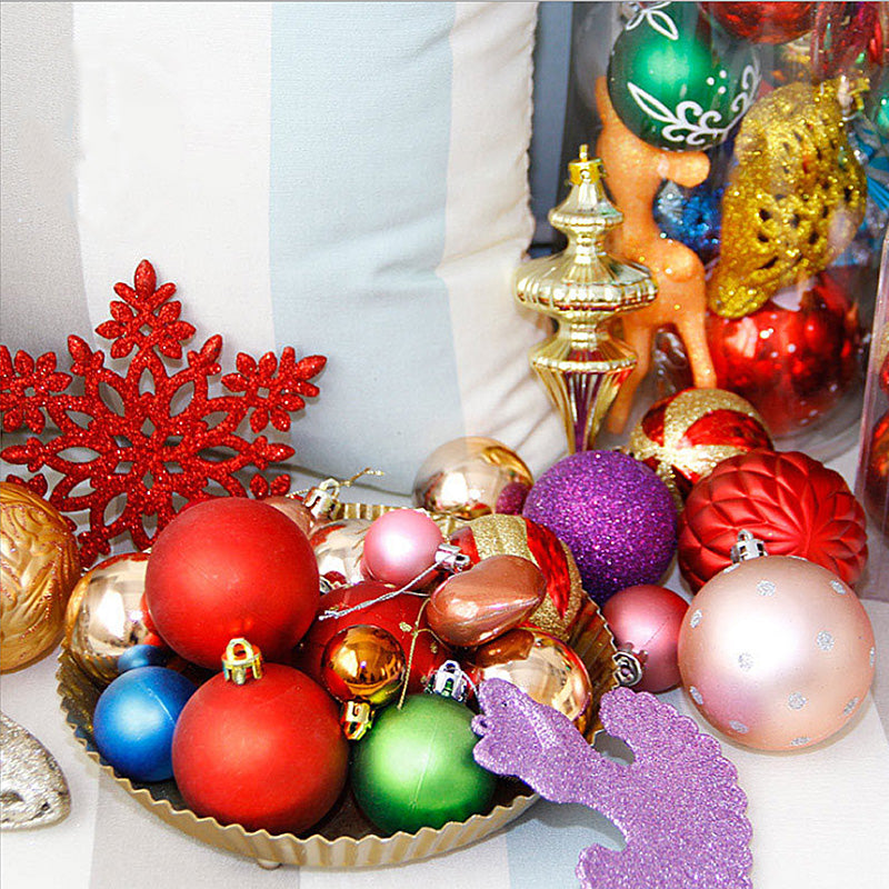 26PCS Christmas Tree Ball Bauble Home Party Ornament Hanging Decor Party Christmas Tree Decoration