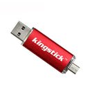 Kingstick USB2.0 32G 64G Flash Drive Micro USB Disk Portable Pen Drive Support OTG for Mobile Phone