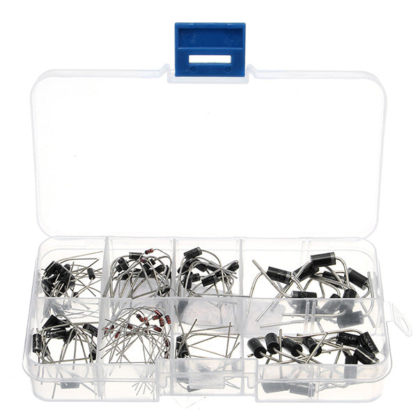 500 Pcs Diodes Kit Rectifier Schottky