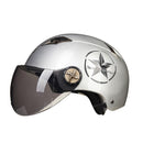 Motorcycle Scooter Half Face Helmet UV Protection 7 Colors