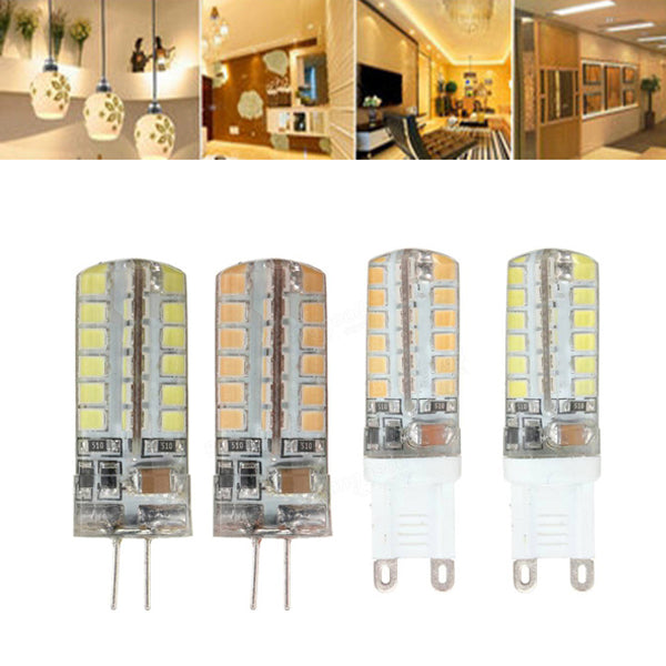 G9 G4 7W 48 SMD 2835 LED Warm White White Corn Light Lamp Bulb AC 220V