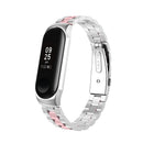 Bakeey Colorful Stainless Steel Watch Band Replacement Watch Strap for Xiaomi mi band 3/4