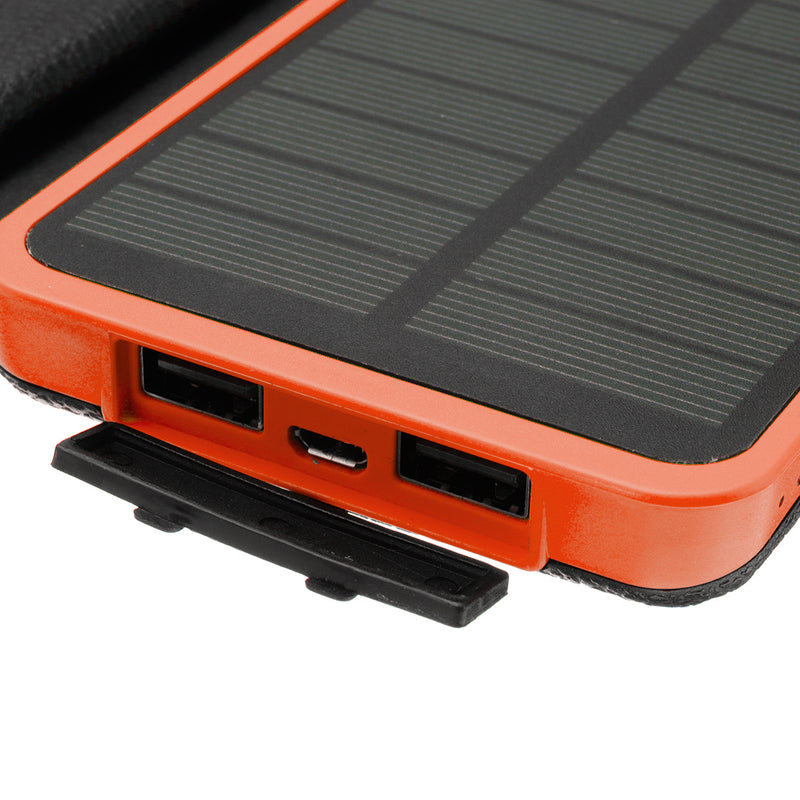 20000mAh Solar Panel Solar Charger 7W 5V/2A Foldable Solar Panel Charger Dual USB Portable Mobile Power Bank