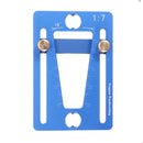 Aluminum Alloy Dovetail Marker Adjustable Woodworking Dovetail Guide Template 1:7 Dovetail Marking Gauge for Hand Cut Wood Joint